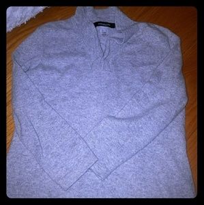 Light grey cashmere sweater